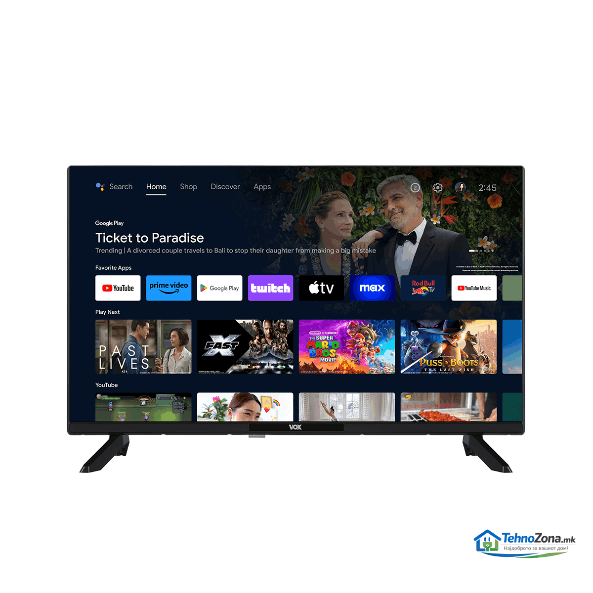 vox 32" led 32adh758 ТВ