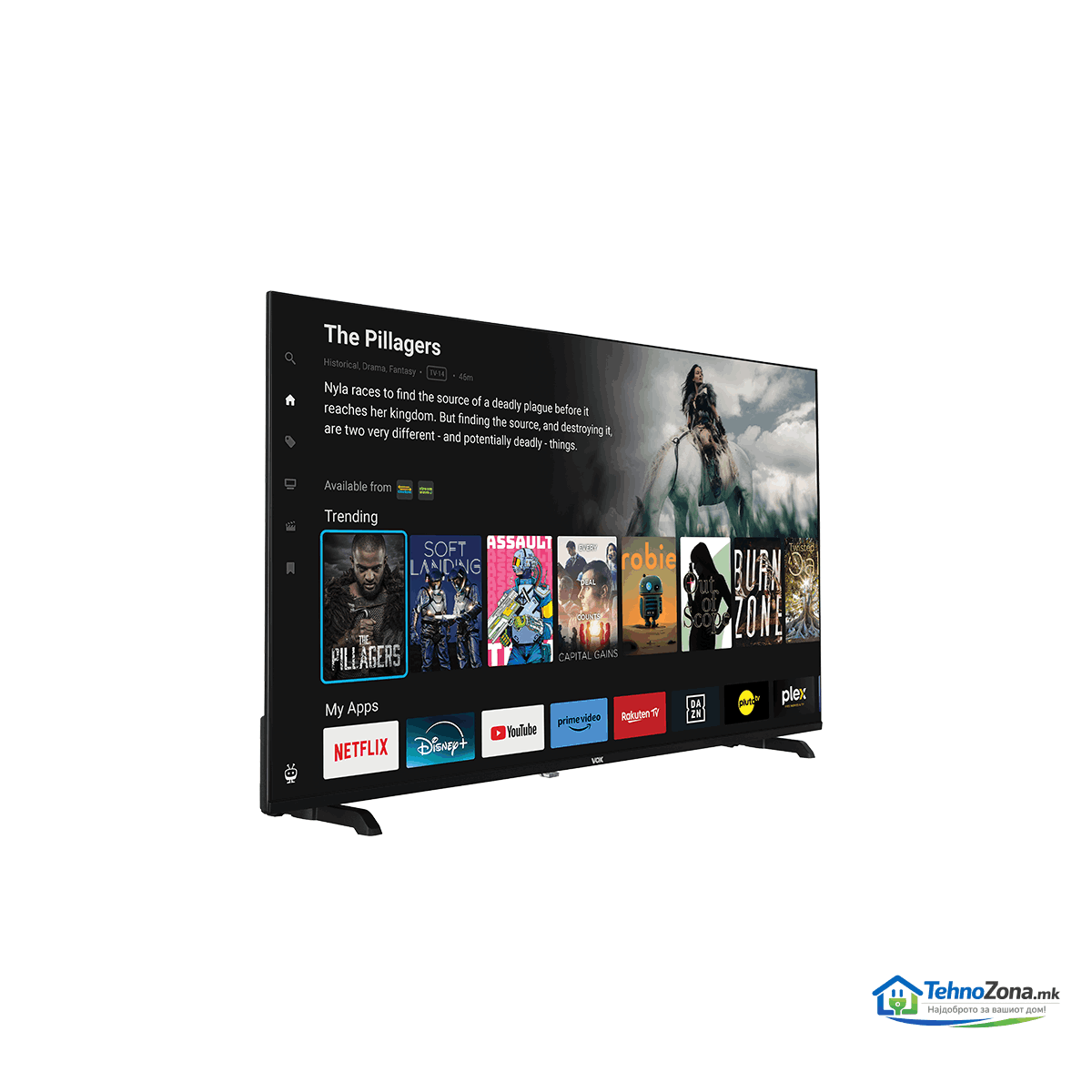 vox 40" led 40tyf900 ТВ