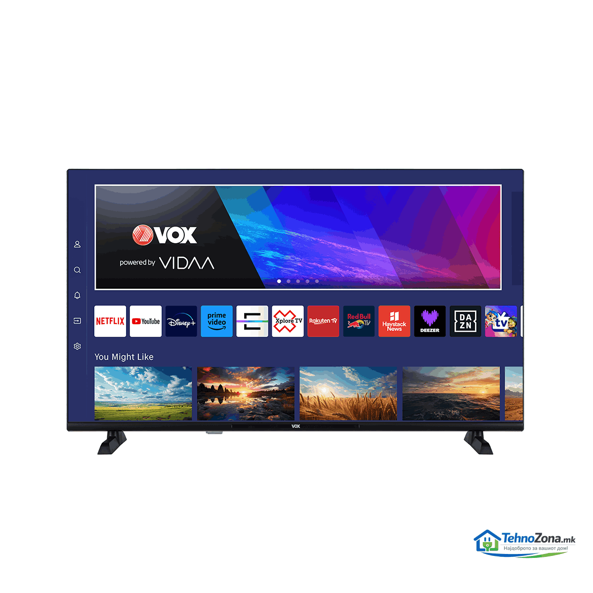 vox 40" led 40vdf754 ТВ
